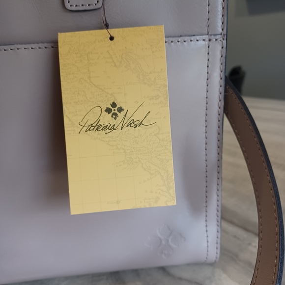 New Patricia Nash Medium Ava Woven Leather Tote. - Picture 5 of 14